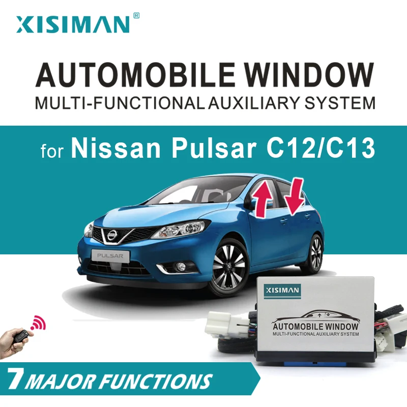 Okno automatického automobilu bližšie pre Nissan Pulsar C12 C13 Auto Windows Zdvíhač zatvorený modul Windows Windows Roll Up/Dow Car Alarm Alarm Alarm