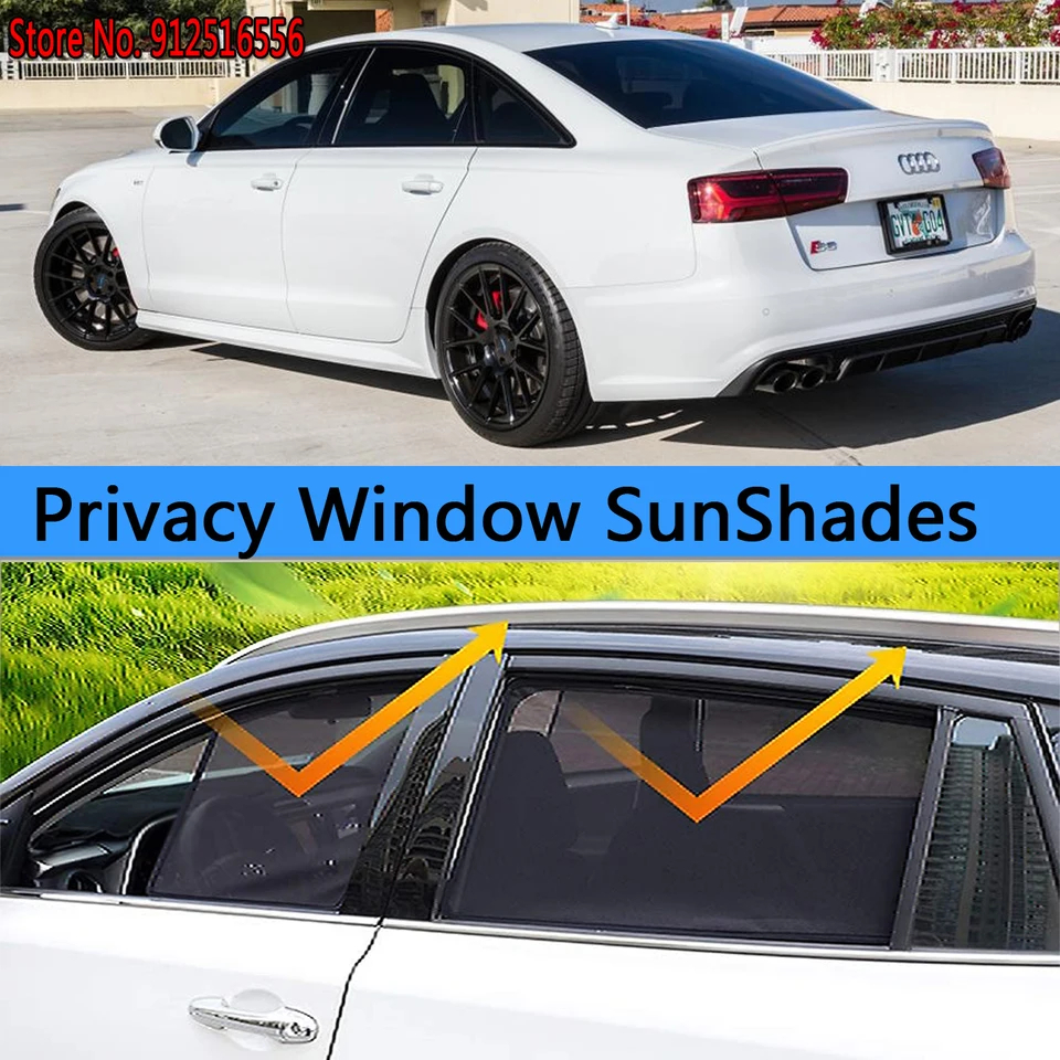 Okolo ochranného okna Sunshield Sunshield Sunshield Protector pre Audi A6 S6 Sedan 2012 - 2018 2013 2016