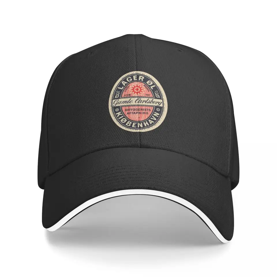 Oktoberfest Carlsberg Beer Cocktail Carlsberg Baseball Caps Merch Vintage Casquette Unisex Daily