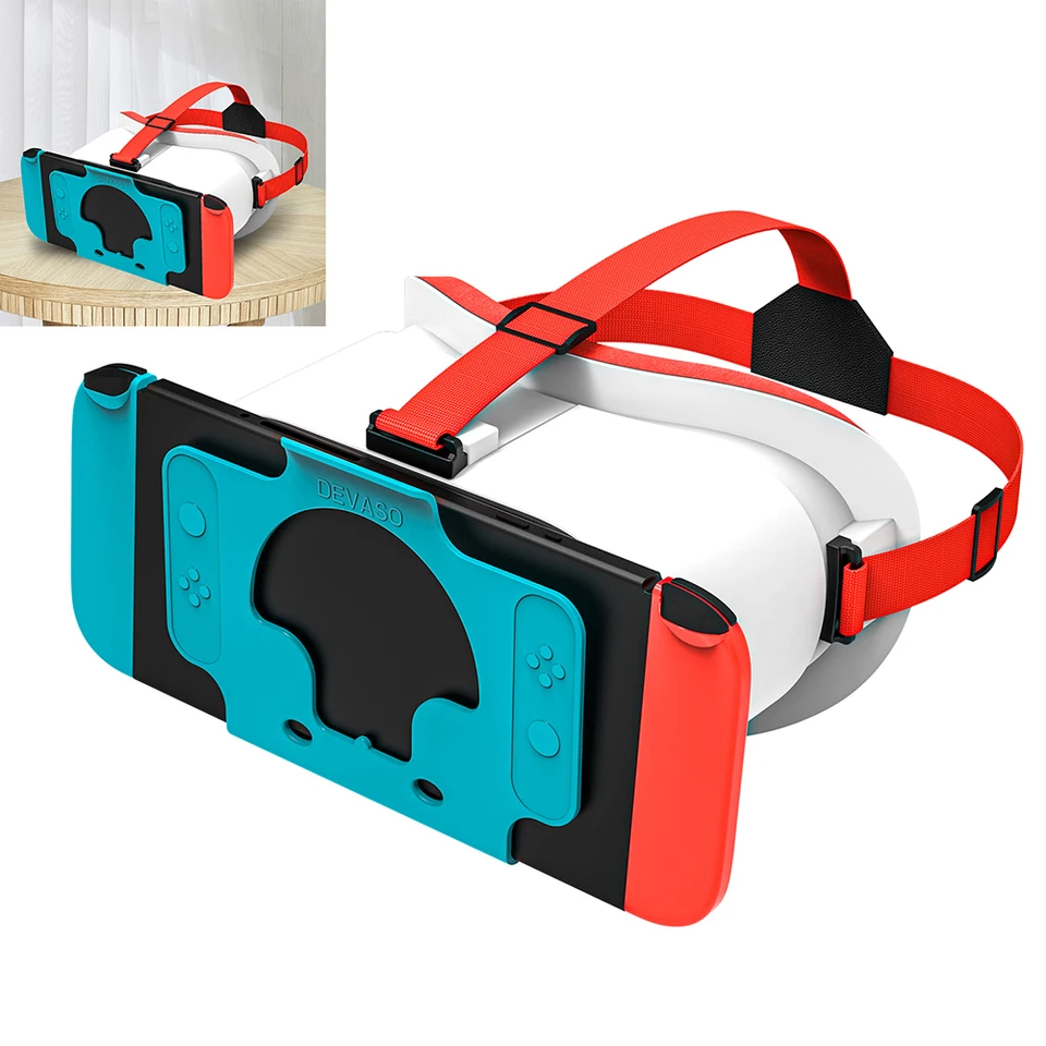 Okuliare 3D VR vhodné pre myopiu až do 800 stupňov virtuálnej headsetu VR GOGGLES náhlavnej súpravy pre model Nintendo Switch OLED MODEL
