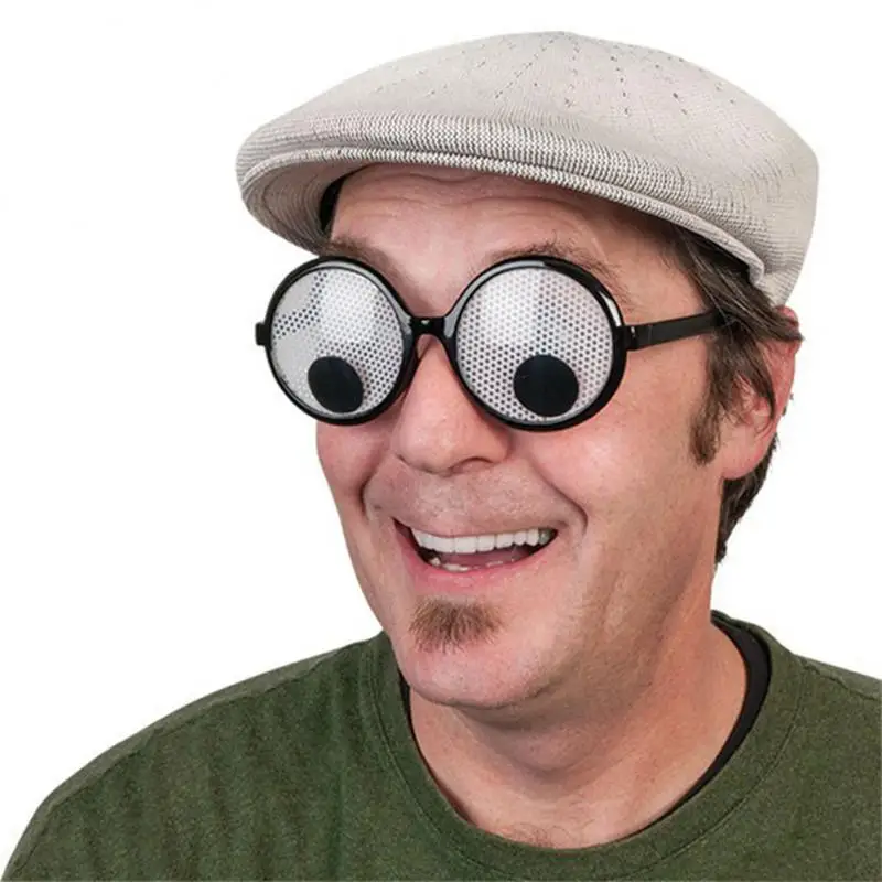 Okuliare googly oči vtipné halloween trasenie kostýmov okuliare Plastové okuliare na oči