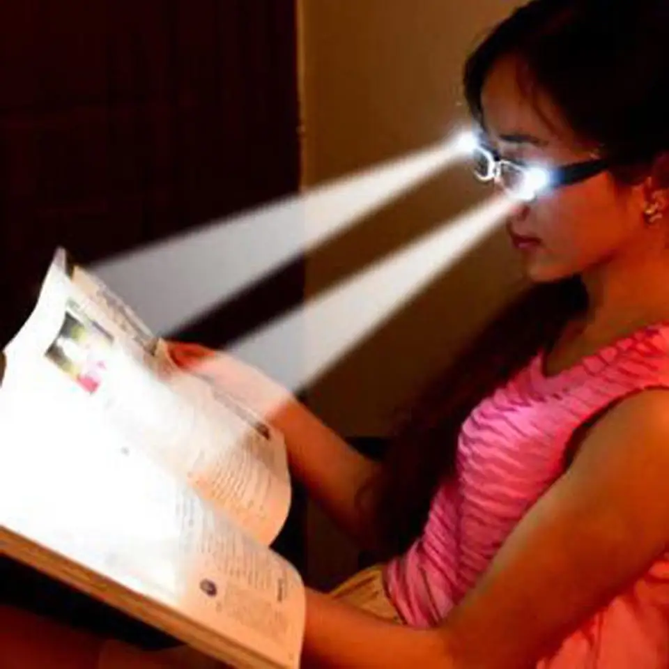 Okuliare na čítanie s viacerými pevnosťami LED Muž Žena Unisex okuliare okuliare okuliar