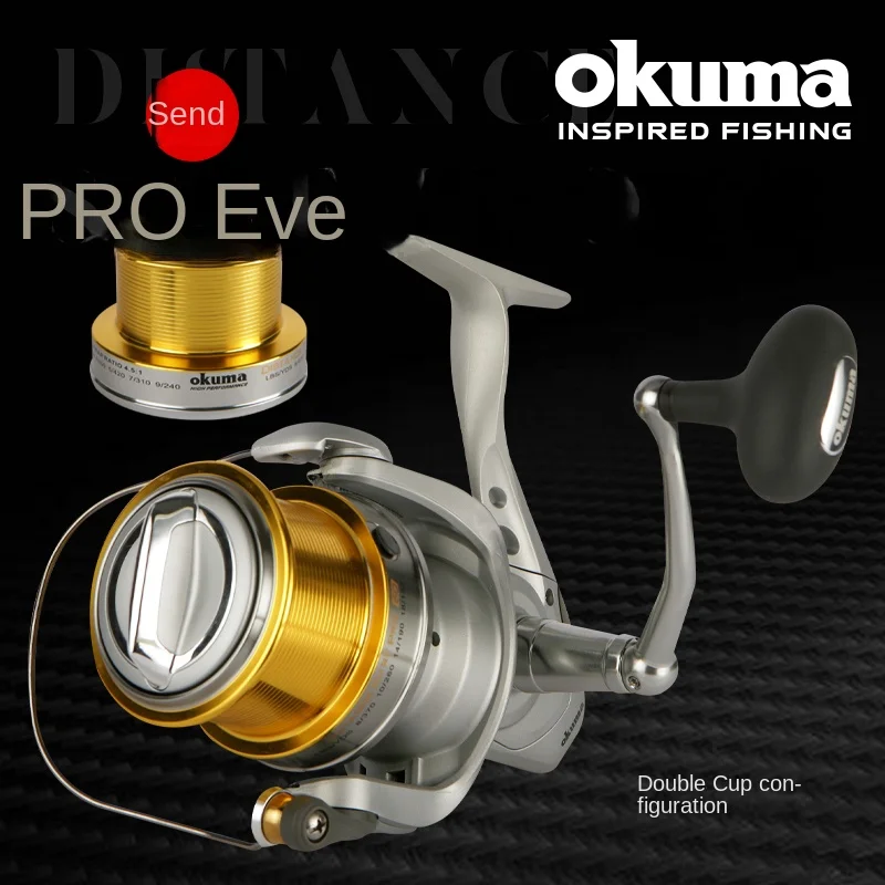 Okuma vzdialenosť Surf Pro Long Cast Swinning Rybárska cievka