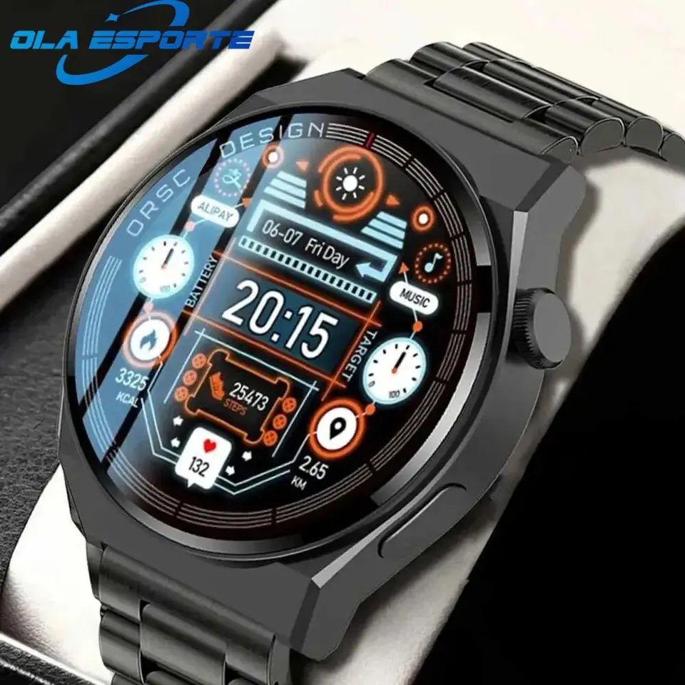 Ola Esporte pre GT3 Pro Smart Watch Men 390*390 HD SCRES SCREFT SRDCETKY Bluetooth hovory IP67 WATERPORPT SPORT SMARTWATCH DIY Faces