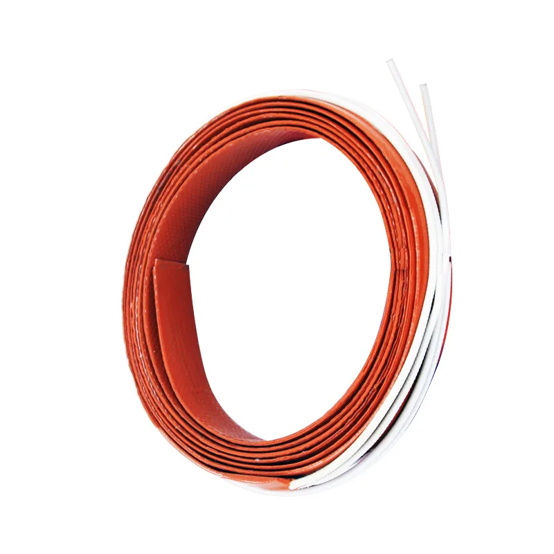 Olejový olejový olejový olejový obvod 1 m/40 W 12VFLEXIBILI SILIKÓN ELEKTRICKÝ HELTOVÝ pás pre obrazovku čelného skla 2m/80W 24 V