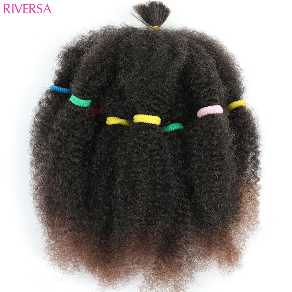 Ombre Afro Twist výstredný hromadný pletenec Krátke 12