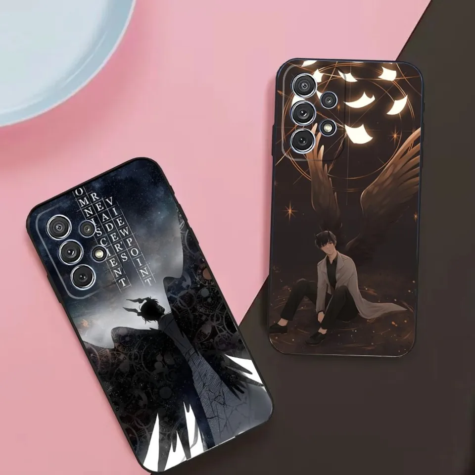 OmNiscient Reader Viewpoint Puzdro pre telefón Samsung Galaxy A13, A21S, A22, A31, A32, A52, A53, A71, A80, A91 Soft Soft Black Phone Cover Phone Cover