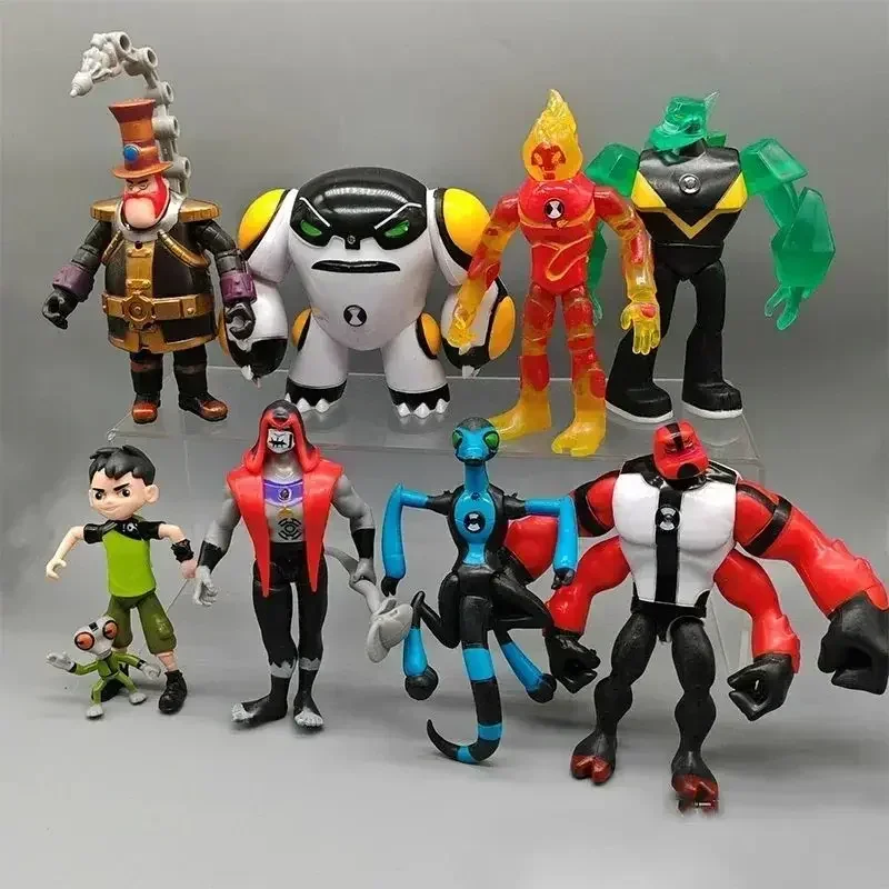Omnitrix Ben10 Akčné figúrky Ben Tennyson 10 Cudzinci Teatblast pretečenia 12 cm modelové hračky Zbierka Darčeky pre deti