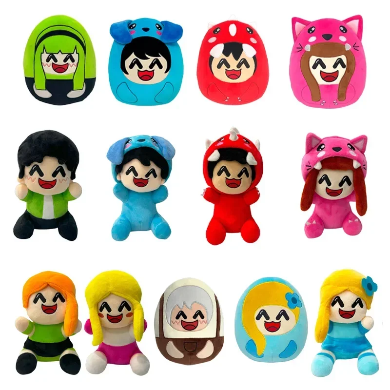 Omz posádka plyšová karikatúra roxy kryštál Luke Lily Squish Heather Plyšy Hrace Hray Farba Figure Dolls roztomilý chlapec Dievčatá k narodeninám darček