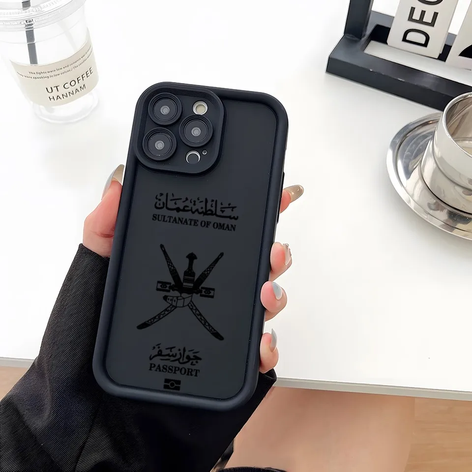 Ománsky pasový telefónny puzdro Soft Silikone pre iPhone 15 14 13 12 Mini 11 Pro Max x 7 8 Plus kryt ochrany šošoviek fotoaparátu