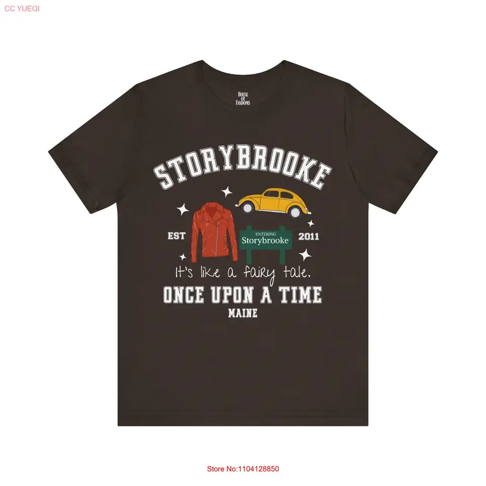 Once Upon a Time TV show tričko dlhé alebo krátke rukávy