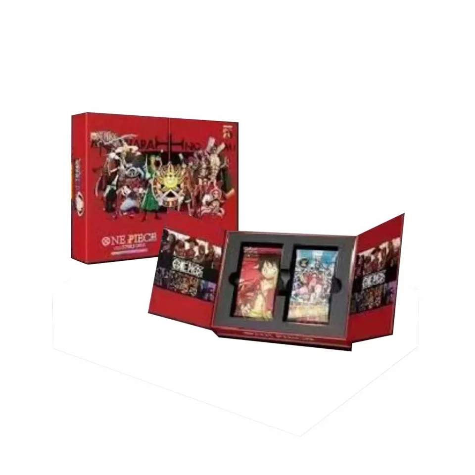 One Piece Collection Cards Box Xiao Ku Hot Blood Trase Limed Texture Card Dazzle Card Hračky a koníčky sviatok darček