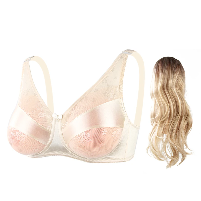 OneFeng 6020 prsník tvorí podprsenku pre silikónovú protézu prsníka Crossdress Boobs vreckové podprsenky d