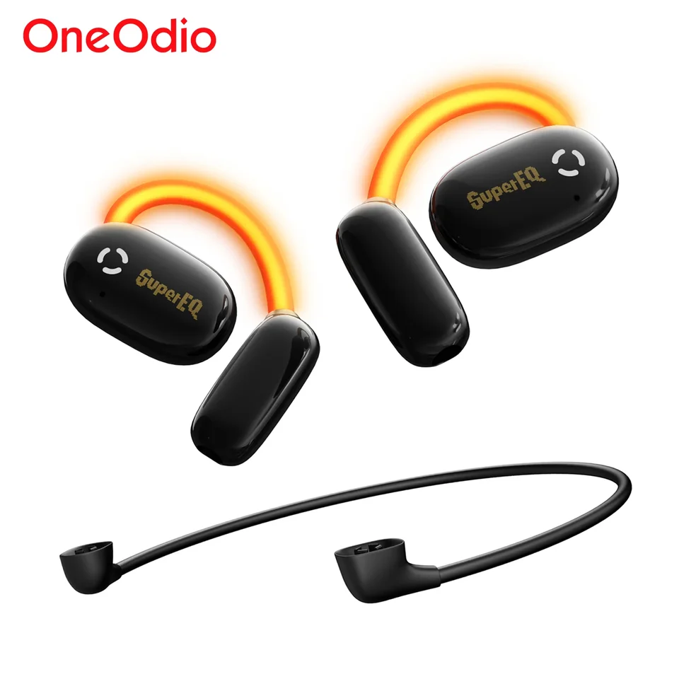 Oneodio Supereq D72 Otvorené slúchadlá bezdrôtových slúchadiel Bluetooth 5.4