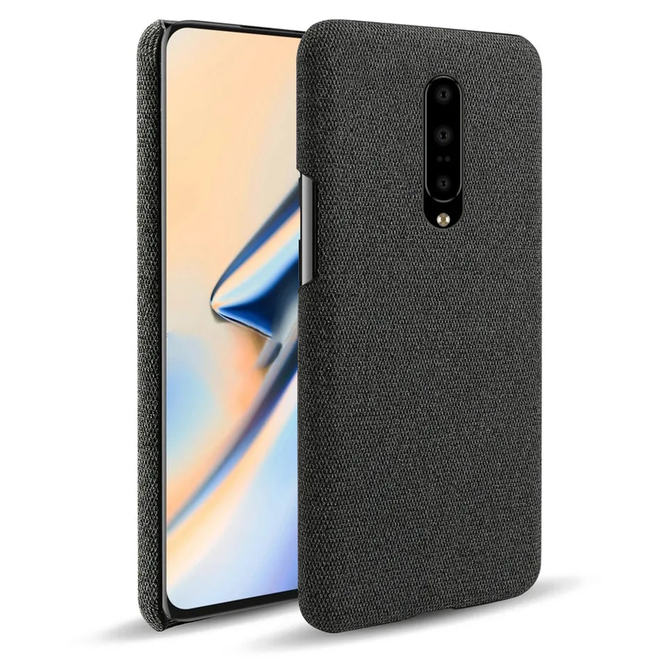 OnePlus 7 Pro Case Luxury Silm Tkanina Case Case OnePlus One Plus 7 7T 8 Pro Cover Coque Funda Bumper Capa Shell Bags