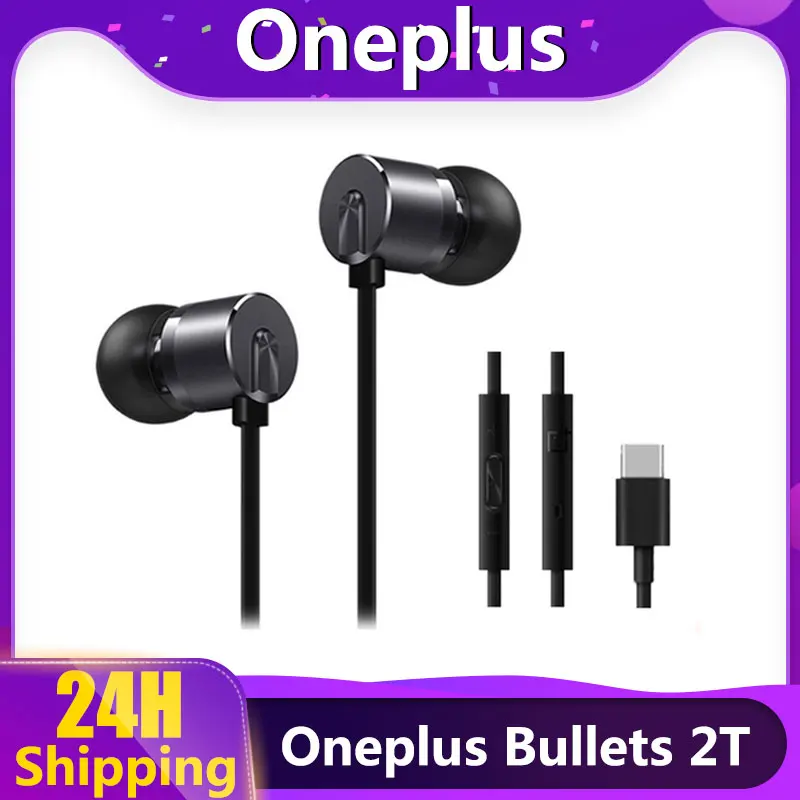 OnePlus guľky 2T slúchadlá typu C Slúchadlá v doš