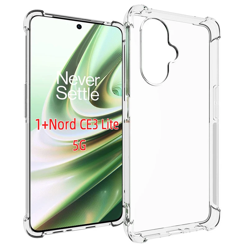 OnePlus Nord CE3 Lite CPH2467 CPH2465 puzdro vzduchu vankúš proti airbagu Silikón TPU zadný kryt pre OnePlus Nord CE 3 Lite
