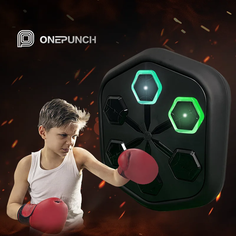 OnePunch Hudobný box stroj domáce fitnes vybavenie pre deti výcvik v boxe Wall Target Sports Equipment Thai Dierovacia taška