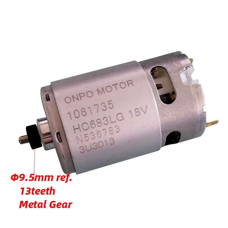 ONPO, BCD700S, HC683LG, 18V, 13teeth DC Motor, 1061735 sa dá použiť na elektrický vŕtací vŕtací skrutkovač Black & Decker