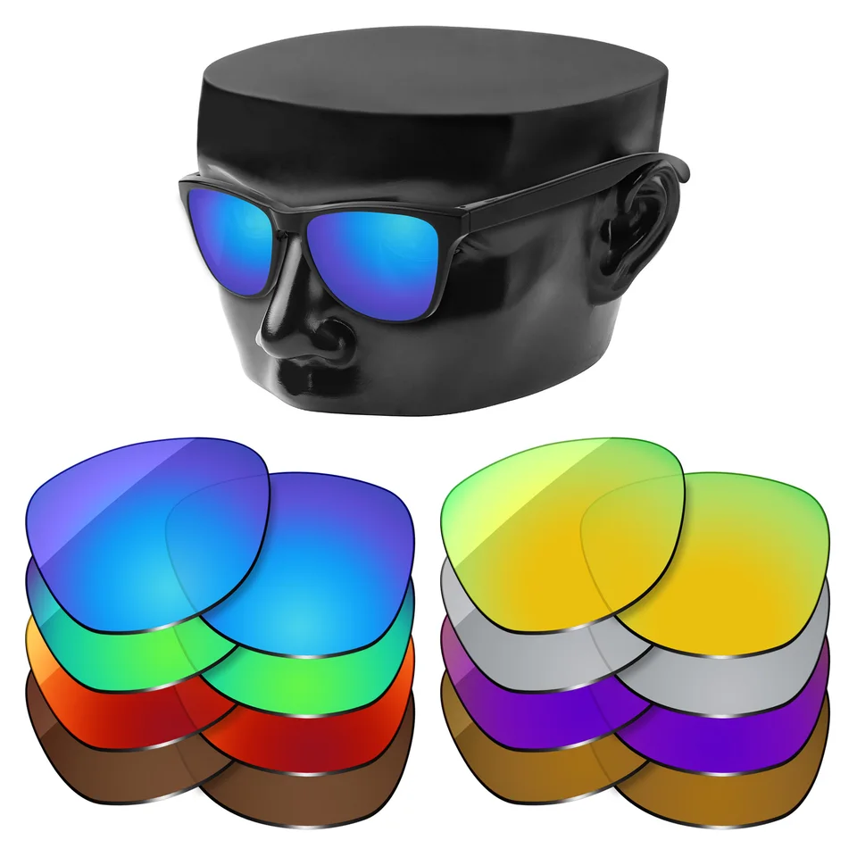 Oowlit Polarizované náhradné šošovky pre slnečné okuliare Oakley Frogskins XS OJ9006
