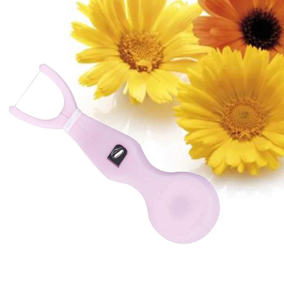 Opakovane použiteľná flór Pick Dispenser Dental Picks Tape For Držiteľ Flosser drôt voliteľný