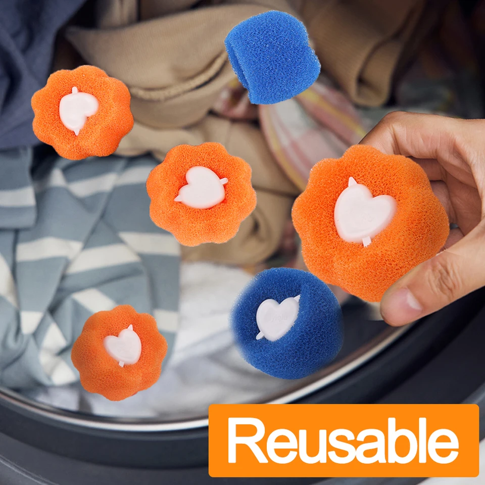 Opakovane použiteľná kúzelná bielizeň guľôčkové odevy vlasy Cat Cat Fur Cleaning Tool