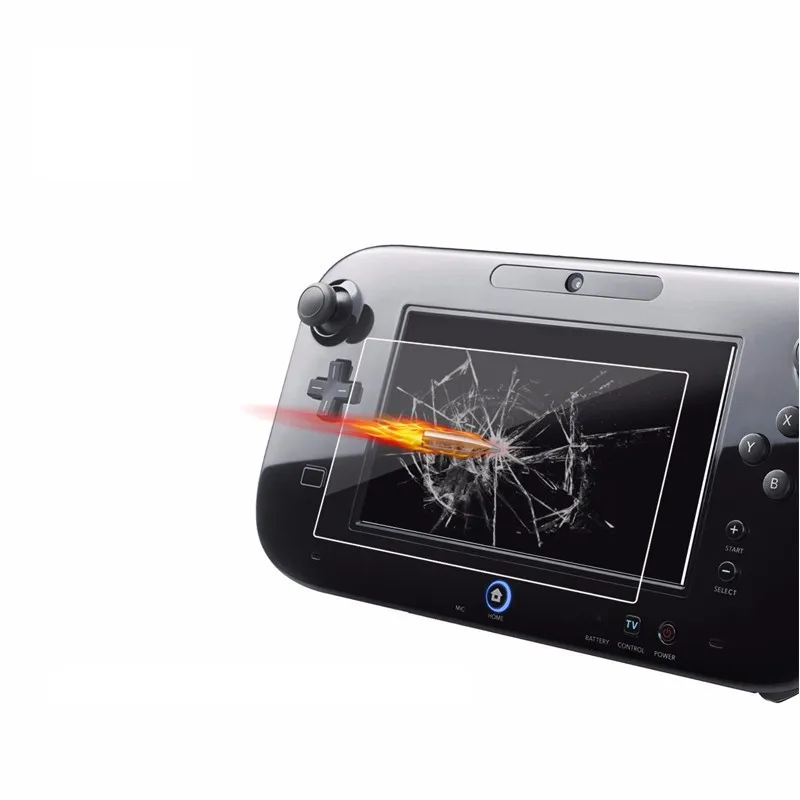 Opakovane použiteľný 3G chránený film UV ochrana Vysoko priehľadný materiál wii u pre wii u wii hladký povrch proti škrabaniu