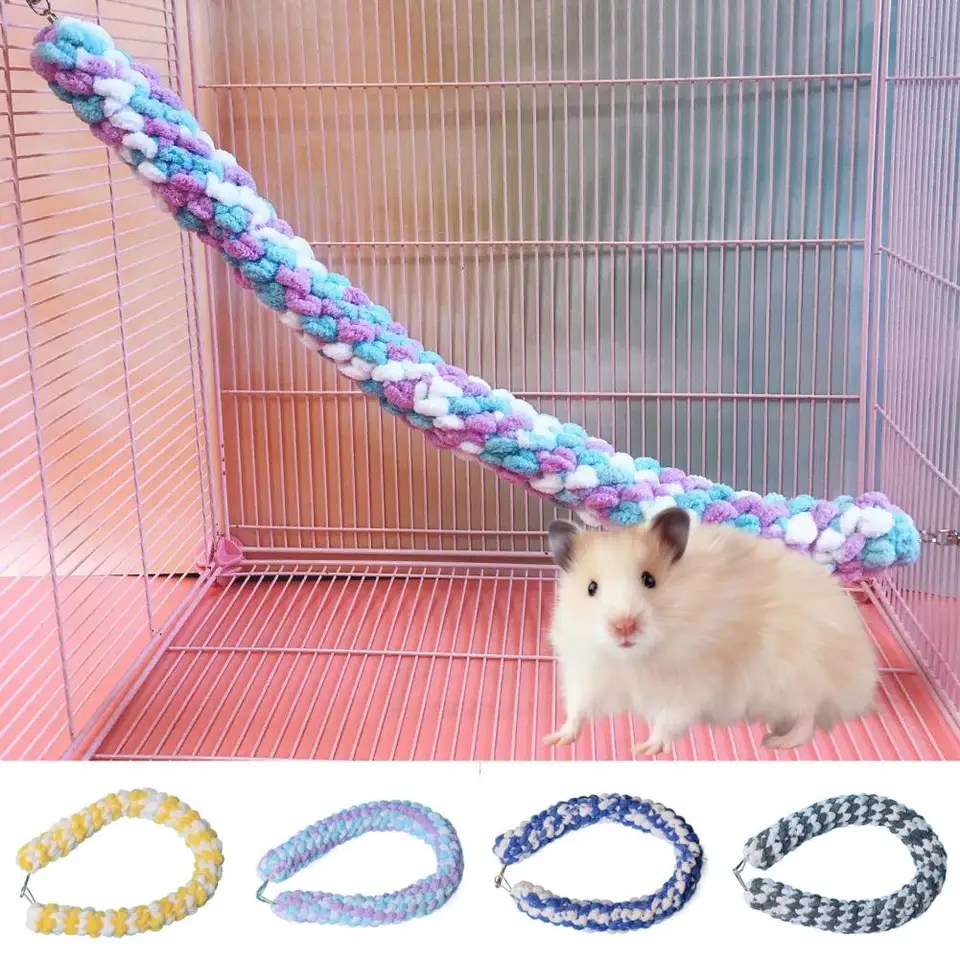 Opatrná pútavá hra Pet Pet plazenie hračky škrečok lano Guinea ošípané hračky škrečok hračky pre domáce zviera