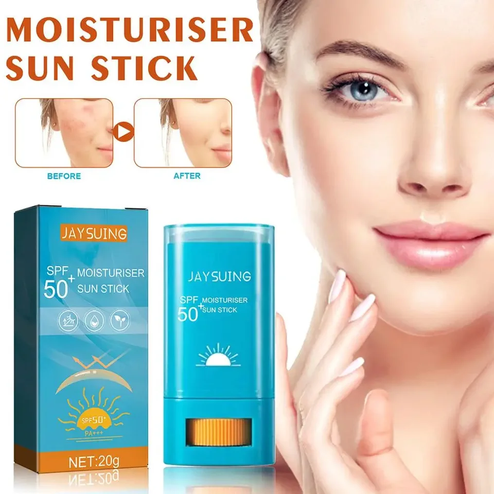 Opaľovací krém krémová palica SPF 50+ UV ochranná ochranná antioxidačná izolácia Slnka Izolácia Svetlá Kórea Všetky kozmetika typu pleti
