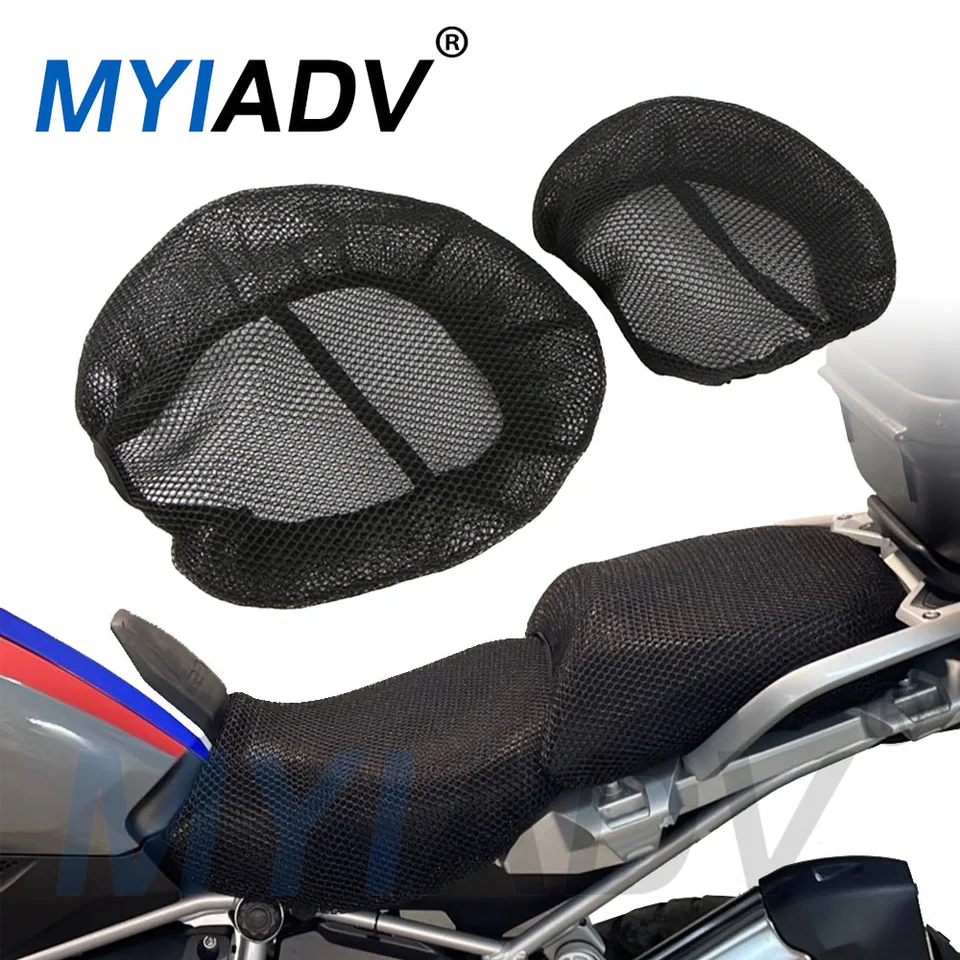Opeál vankúšov pre motocyklové sedadlo pre motocykle pre BMW R1200GS R1250GS LC Adventure 2018-2023 Nylon Saddle Saddle Chrániče sedadla