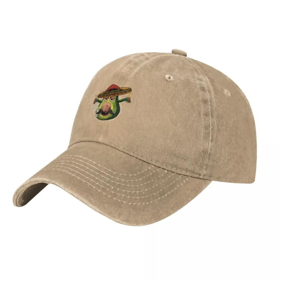 Opitý avokádo-Funny Cinco de Mayo Baseball Cap Rave Fashion | -f- | Dámske pánske