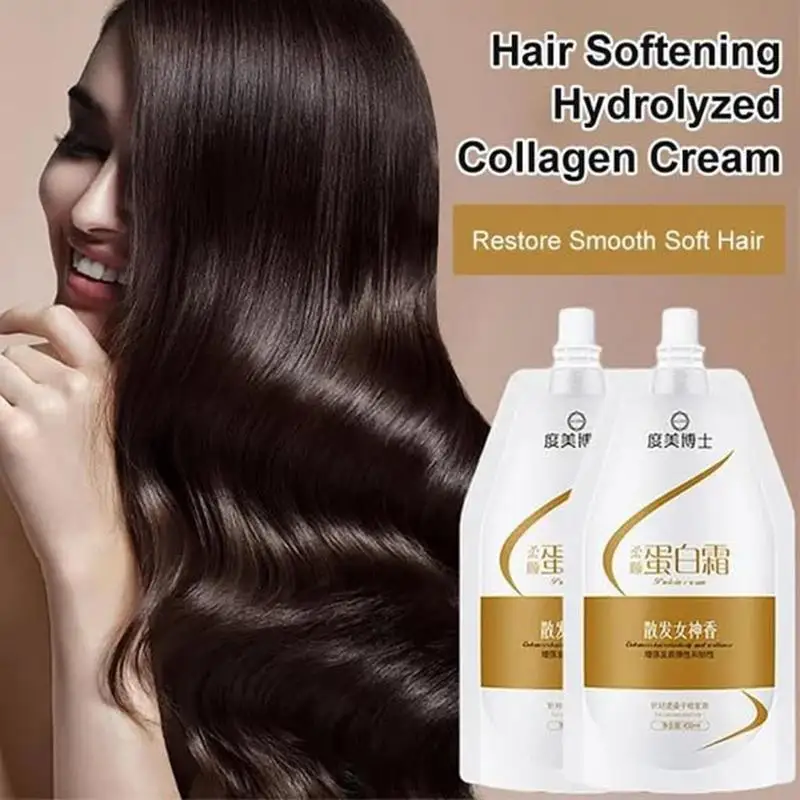 Oprava 450 ml vlasovej masky Suché a poškodené vlasy rozjasňujú narovnajte hladkú hydratáciu profesionálneho kolagénu Keratin Kórea starostlivosť o vlasy