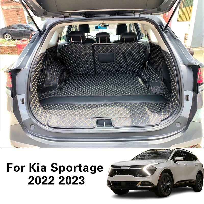 Oprava kožené autá s kmeňom PU pre kmeň Kia Sportage 2022 2023 Vlastné príslušenstvo automobilov Vlastná nákladná podšívka