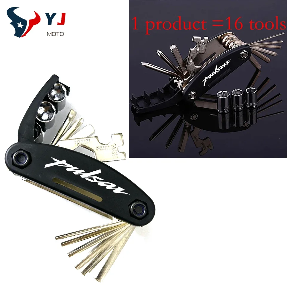 Oprava motocykla s viacerými nástrojmi pre motocykel pre Bajaj Pulsar N160 N250 RS200 NS200 NS160 NS125 150 180 200 200 220F Nástroje Príslušenstvo