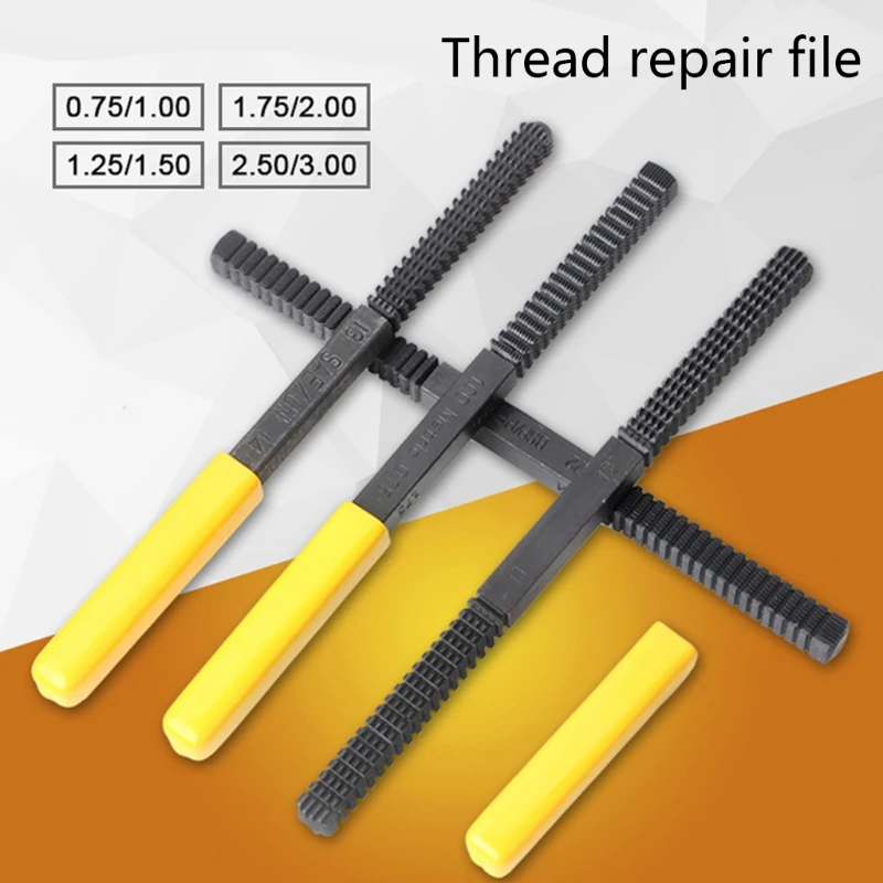 Oprava závitu Restoration Fire zuby korekcia Metrický hardvér Mini DIY Tools BSP/PF SAE BSW/BSF Metrické vysokokvalitné nástroje