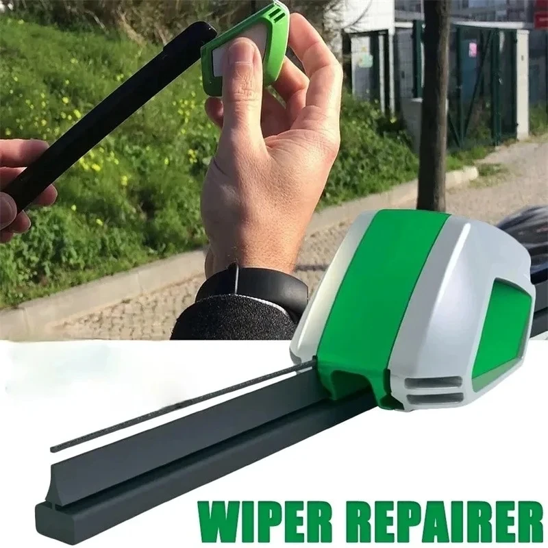 Opravy nástrojov na opravu automobilu Černé sklo stierač čepele Wiperblade Cutter Universal Gumer Regroove Tool Zastričiteľ Restorer Auto príslušenstva