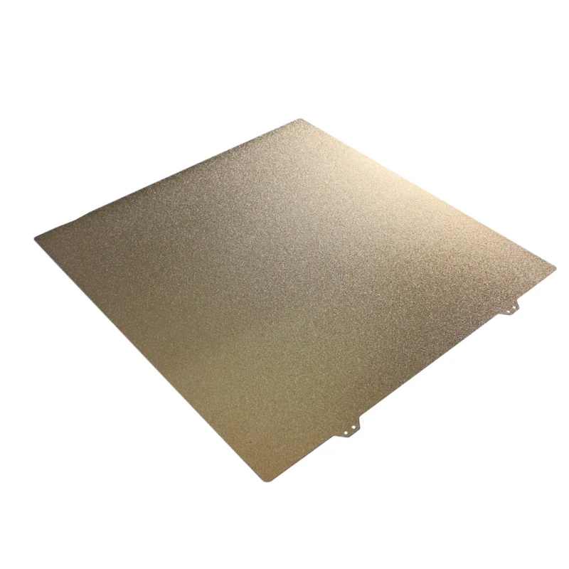 Optimálna adhézia 430x430 mm PEI Texturovaná flexibilná doska, pružinová oceľ pre profesionálnu 3D tlač D5QC
