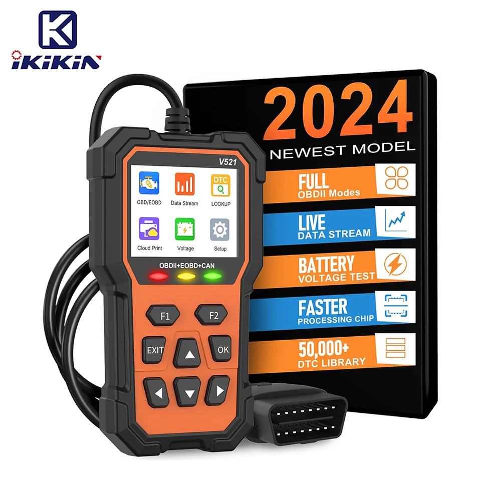 ORANGE V521 Diagnostický nástroj pre skener automobilu Automobilca
