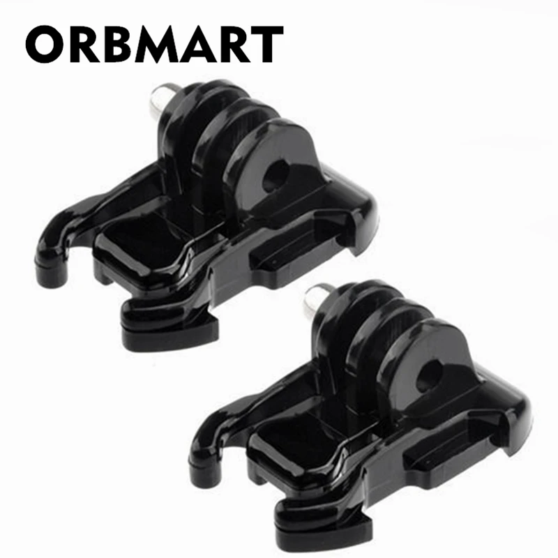 OrbMart Black Buckle Basic Strap Mount Clips pre GoPro HD Hero 1 2 3 3+ 4 Xiaomi Yi Camera