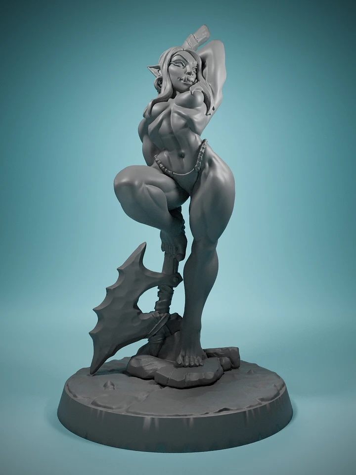 ORC Beauty s miniatúrami, dungeonmi a dramami, vhodné pre Pathfinder a ďalšie stolové hry, RPG, zberatelia First Choice