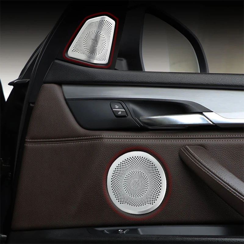 Orezanie krytu reproduktorov automobilov ORIS DOOR DOOR ORKUJE AUTOMÁLNE AUTOMÁLNE DOPRAVY V interiéri pre BMW X5 X6 F15 F16 Styling auta