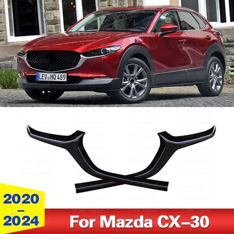 Orezanie mriežky pre mriežku pre Mazda CX-30 CX30 2020 2021 2022 2023 2024 Predný nárazník plné hviezdne závodné mriežky krycie obloženie telesnej súpravy