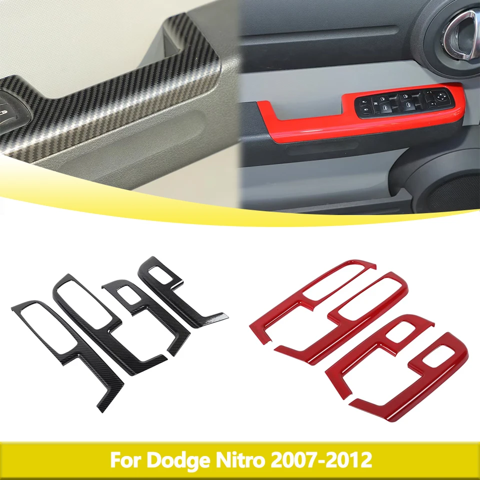 Orezanie na dekoráciu okna pre spínač pre dekoráciu obkladu pre Dodge Nitro 2007-2012
