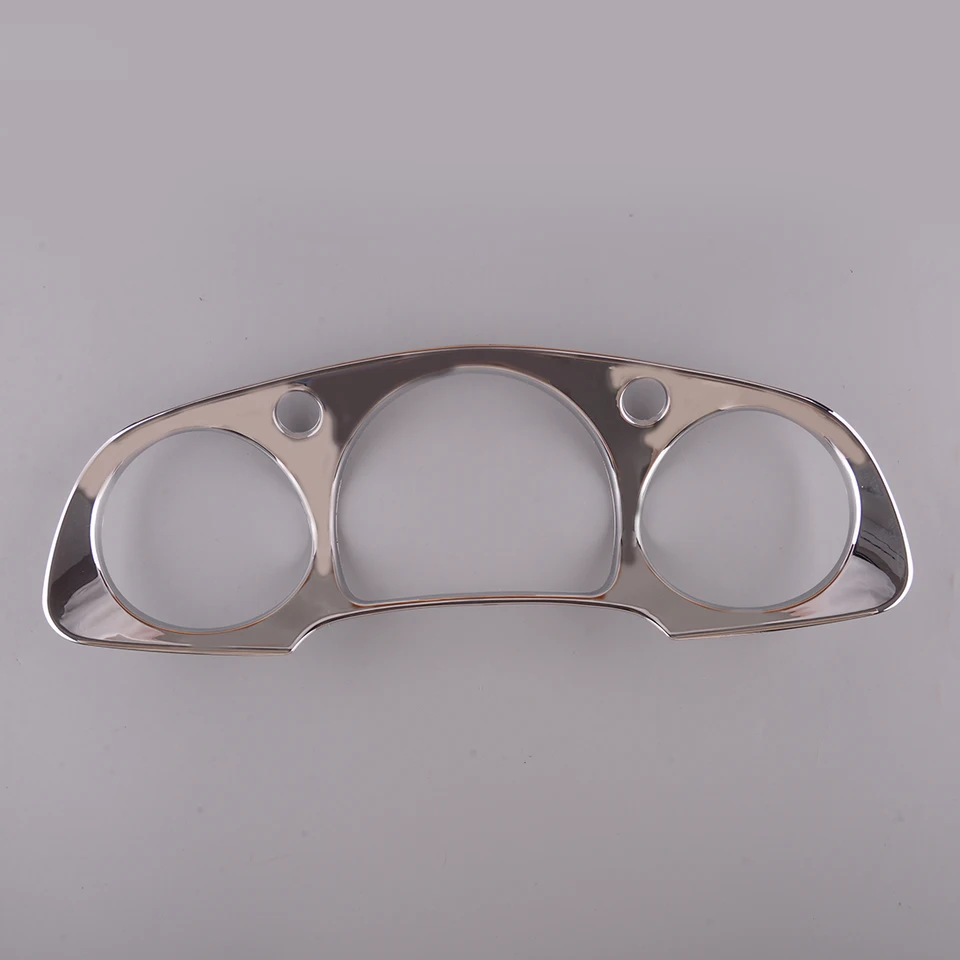 Orezanie prístrojového panelu na motocykli Orezanie rámu Fit Fit for Honda Goldwing GL1800 2001 2002 2003 2004 2005 Striebro