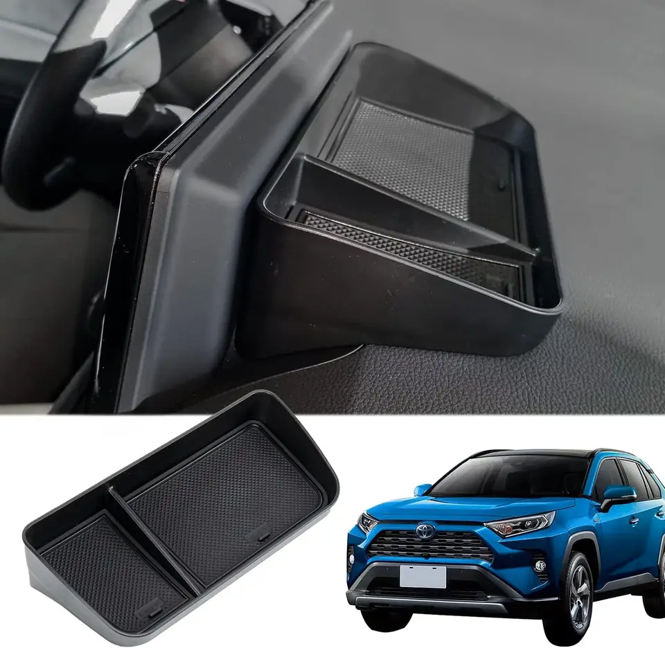 Organizátor stredovej konzoly Skladovacia skrinka pre Toyota RAV4 2024 2023 2022 2021 2020 2019 Vložte príslušenstvo sekundárneho úložného priestoru