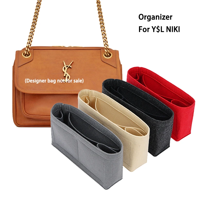 Organizátor vložky vrecka pre Niki 28 28 32 Monogram Designer SHOLDER BAG, organizácia vnútornej vložky Gabrielle BAG