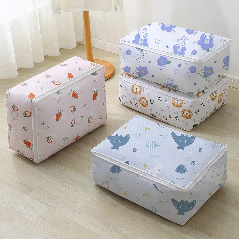 Organizátori 1-2ks Organizátori pre prikrývku Storage Storage Tack Moving Balenie vrecká na skladovanie odev
