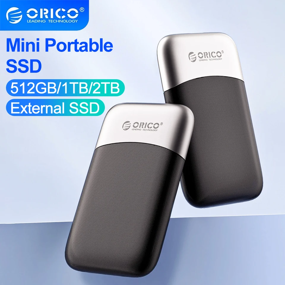 ORICO Nový prenosný SSD 2000 MB/S Vysokorýchlostný externý stavový stav 2TB 1TB USB 3.2 GEN2 TYP-C PSSD pre huawei laptop mac Mac