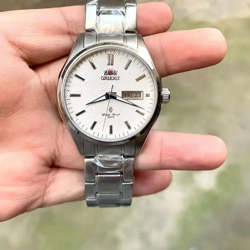 Oriental Shilong Automatic Mechanical Men's Watch Retro Full Steel Fashion trendy Pánske náramky