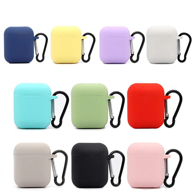 Origin Soft Silikone pre Apple AirPods 1/2 Ochranné puzdro Bluetooth bezdrôtové slúchadlá kryt